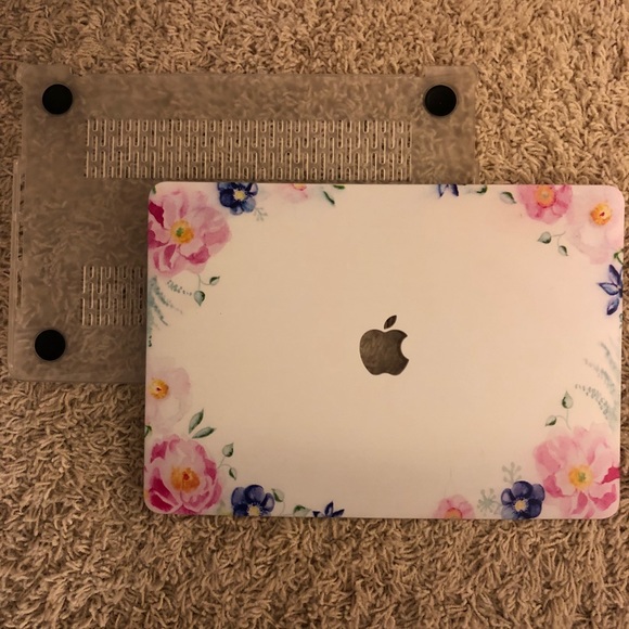 floral macbook pro case